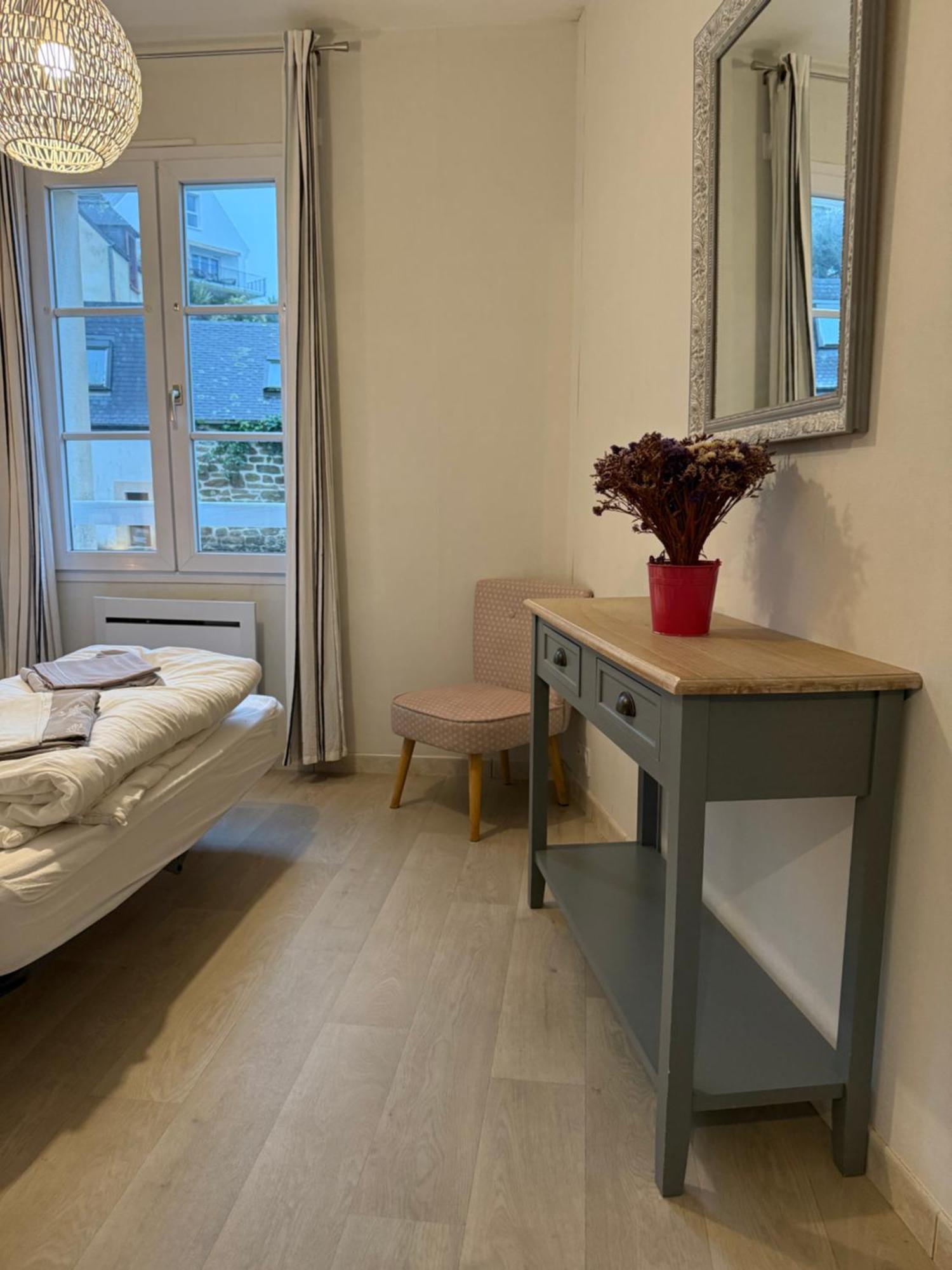 Appartement T2 Vue Sur La Riviere Avec Garage Privatif - Port De Saint-Goustan โอเร ภายนอก รูปภาพ