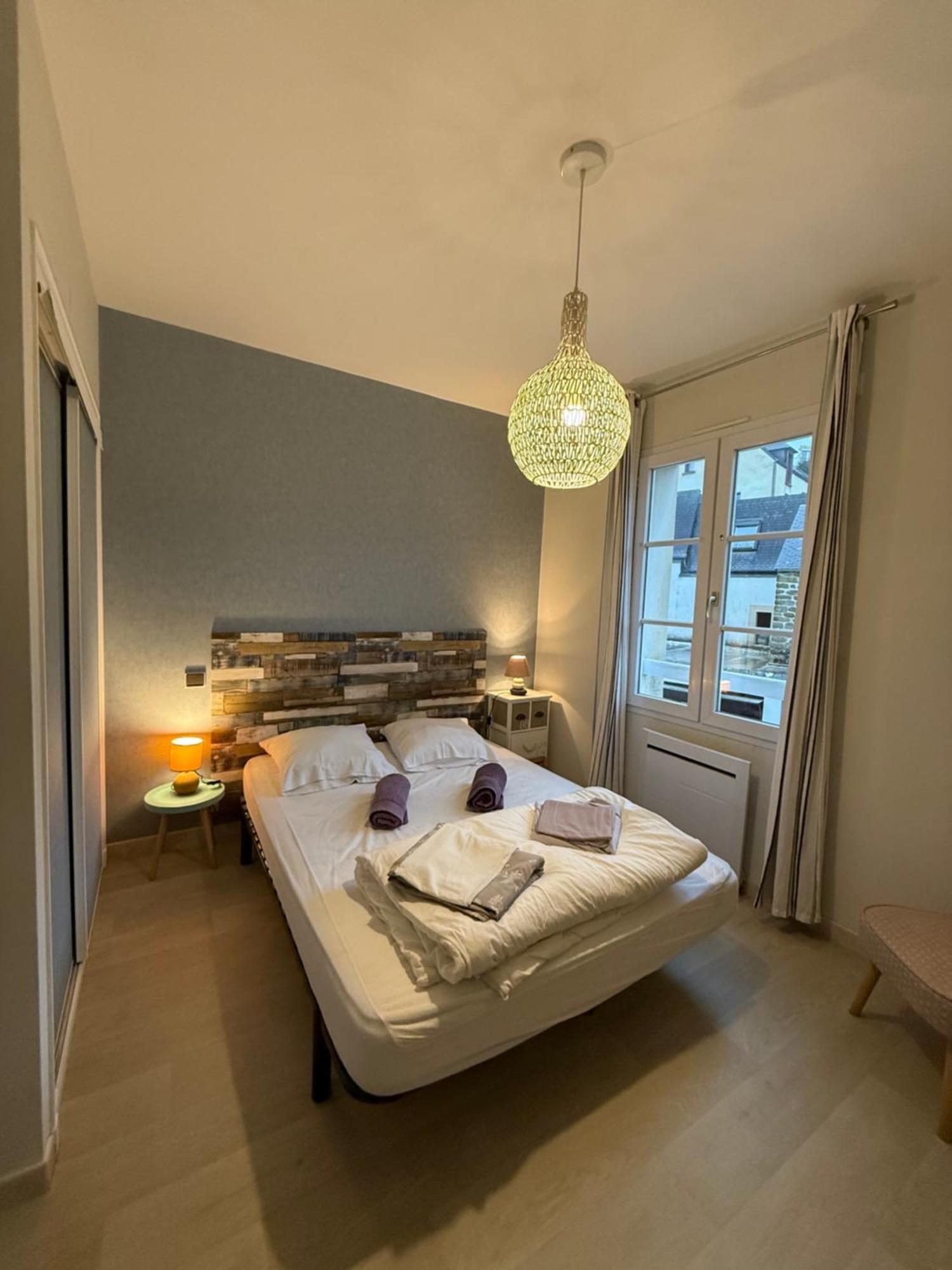 Appartement T2 Vue Sur La Riviere Avec Garage Privatif - Port De Saint-Goustan โอเร ภายนอก รูปภาพ